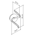 soft wall light sconce - Vortex