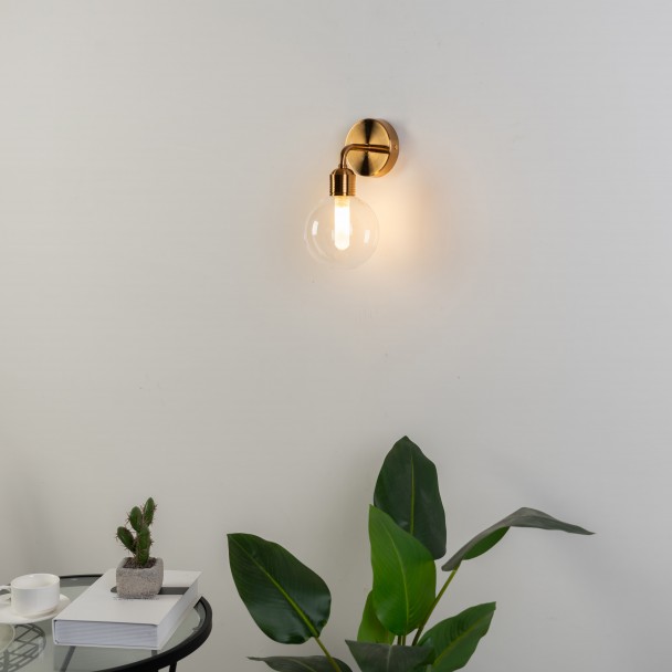 Wall lampshade round interior wall light - Giani