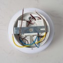 White wall light ideal for bedrooms