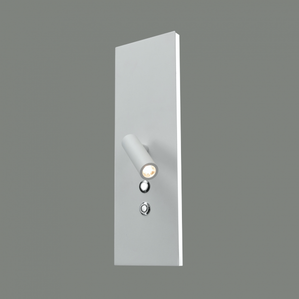 White wall light for bedhead