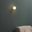 Small glass wall light
