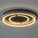 Two-round LED Light fixture