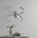 Integrated LED wall light