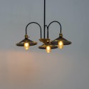 Vintage Pendant light with a touch of brass