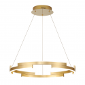 Golden aerial pendant light