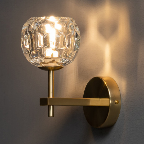 Glass wall Light fixture