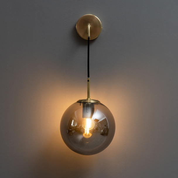 Glass wall light