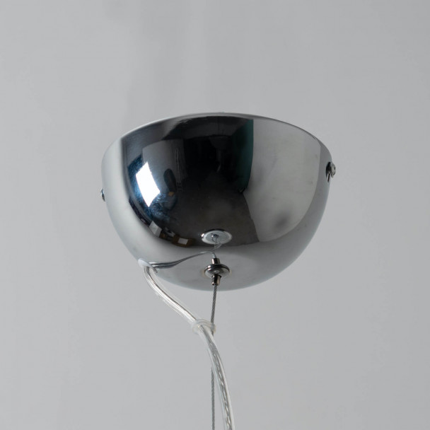 Semi-transparent smoked glass Light fixture