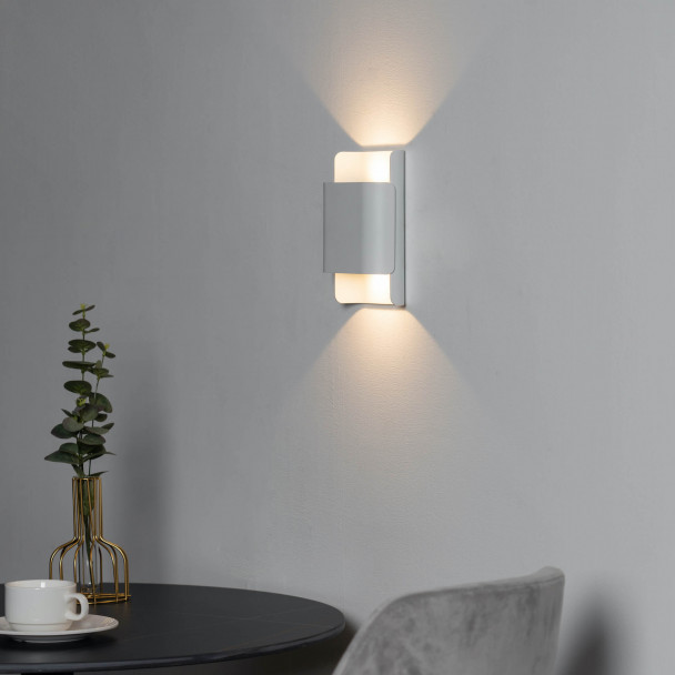 White wall light for living room or bedroom