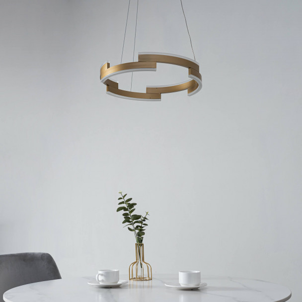 pendant light with durable LED strips