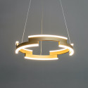 Modern Pendant light in gold finish