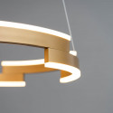 Golden economic pendant light