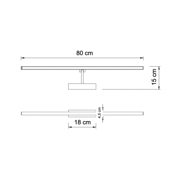 Ultra design LED wall light