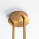 Gold pendant light by cher