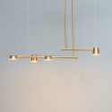Double vertical bar Light fixture