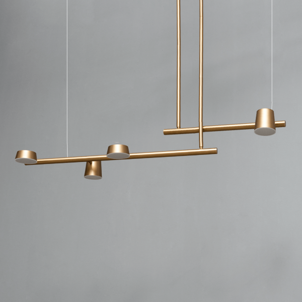 Gold-plated Kitchen Pendant light