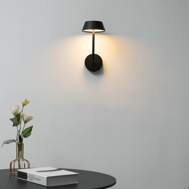 Discreet wall light
