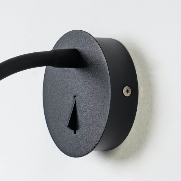 Modern integrated LED wall light