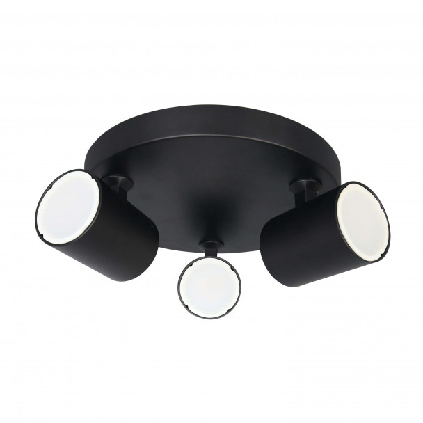 Black ceiling light