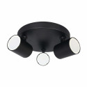 Black ceiling light