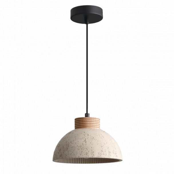Concrete pendant light
