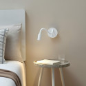 Wall lamp with reading light