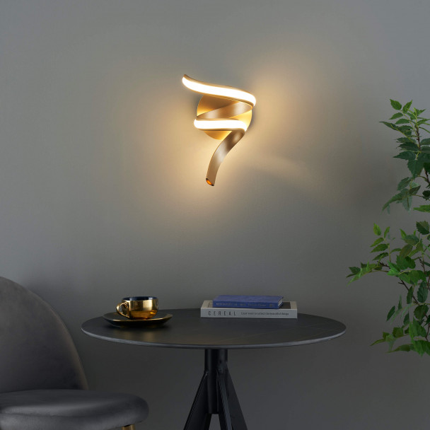 Warm white LED wall lamp 3000K