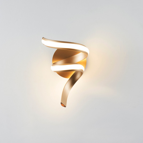 Wall lamp with integrated bulbs