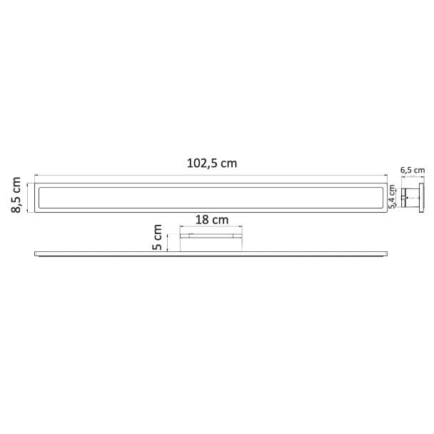 led wall light ip54 - Mattea