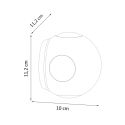 Small round wall light - Joia