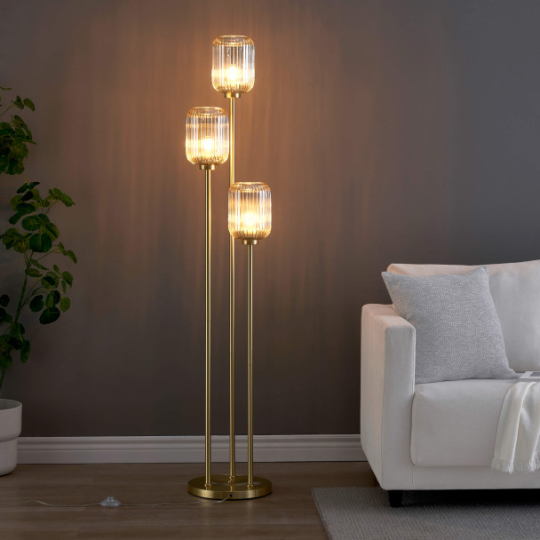Large triple lamp - Rosalia