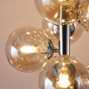 Screw-in sphere floor lamp in glass - Ambrosia