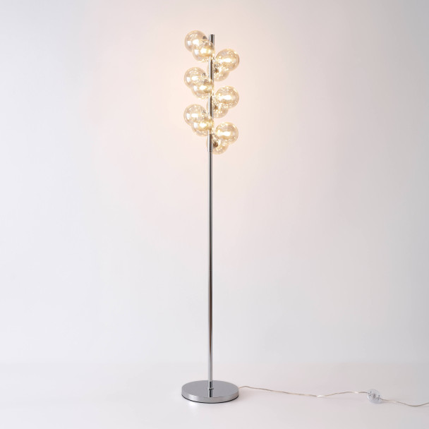Silver floor lamp - Ambrosia