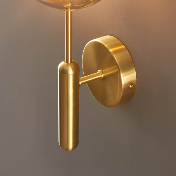 low price glass wall lamp - Armela
