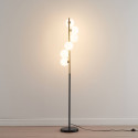 Metal and glass floor lamp - Sierra