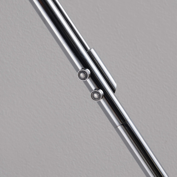 Ultra-design chrome floor lamp - Pancho