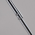 Ultra-design chrome floor lamp - Pancho