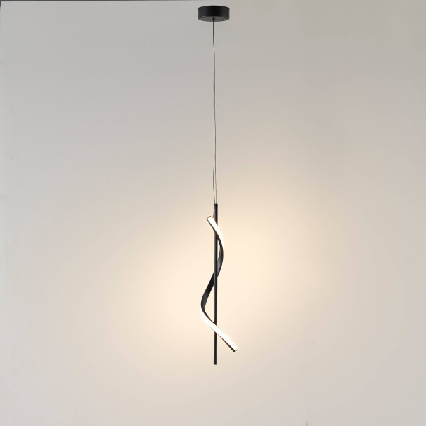Coiled LED pendant light - Lybella