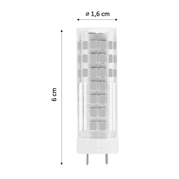 LED Bulb G4 4W 220V compatible with dimmer - Warm White