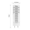 LED Bulb G4 4W 220V compatible with dimmer - Warm White