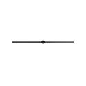 Long black premium design wall lamp 113 cm - Eydon