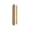 Minimalist gold wall design light - Delia
