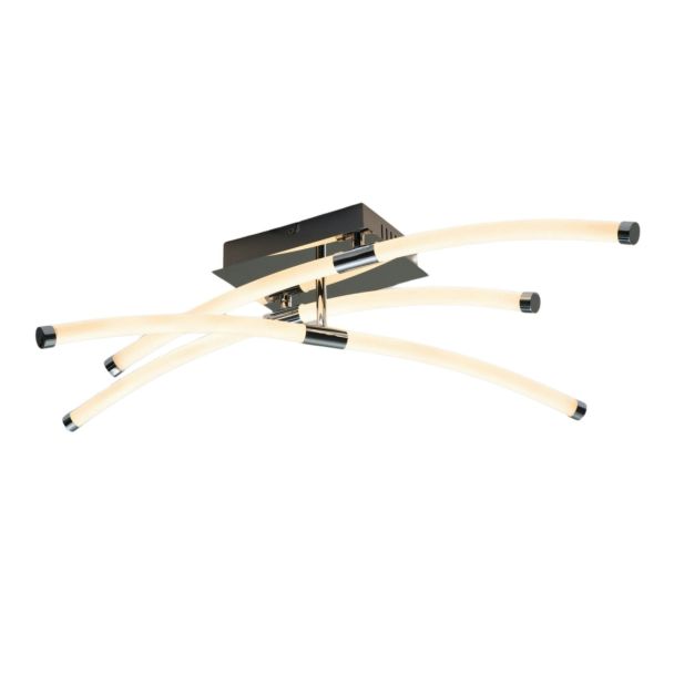 Adjustable LED ceiling light with triple arm angle - Adrianna