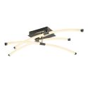 Adjustable LED ceiling light with triple arm angle - Adrianna