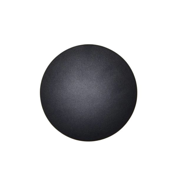 Modern LED outdoor wall light black - Lunar