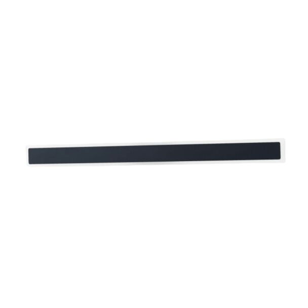 Long black aluminum 103 cm wall light IP54 - Mattea