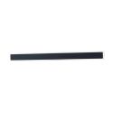 Long black aluminum 103 cm wall light IP54 - Mattea