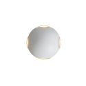 Small white multi-beam wall light IP54 - Joia