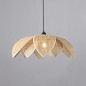 Natural rattan pendant light hanging - Olbia