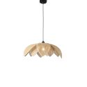 Woven rattan pendant light elegant and light - Olbia